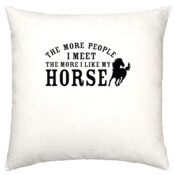 The More I Like My Horse