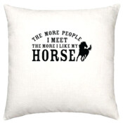 The More I Like My Horse