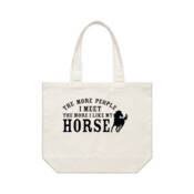 The More I Like My Horse