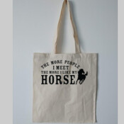 The More I Like My Horse