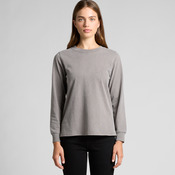 Wo's Heavy Faded L/S Tee